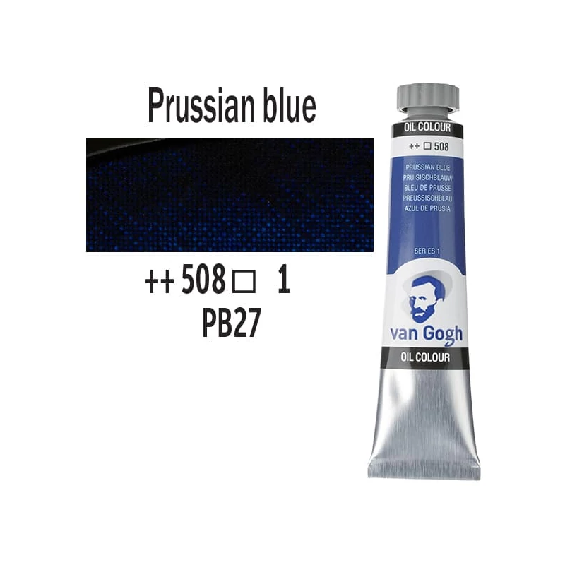 Talens Van Gogh uljana boja, 20 ml - 508, prussian blue
