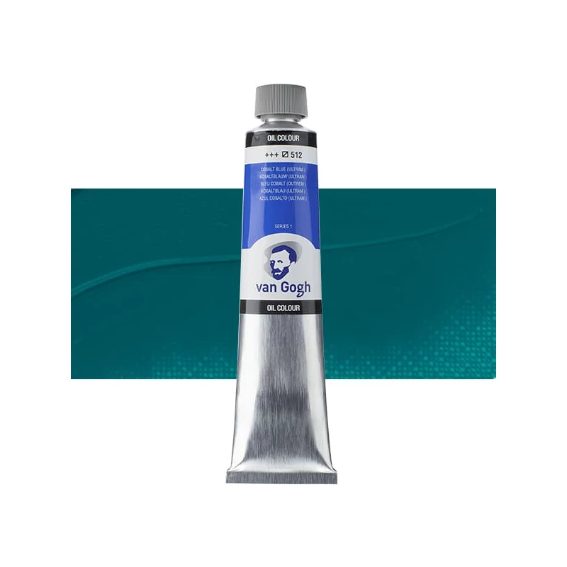 Talens Van Gogh uljana boja, 200 ml - 512, cobalt blue ultramarine
