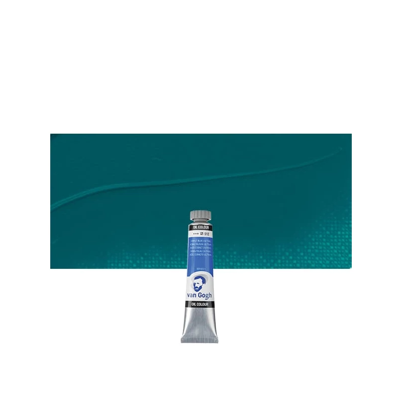 Talens Van Gogh uljana boja, 20 ml - 512, cobalt blue (ultramarine)