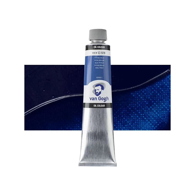 Talens Van Gogh uljana boja, 200 ml - 570, phthalo blue