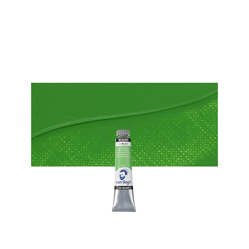 Talens Van Gogh uljana boja, 20 ml - 614, permanent green medium