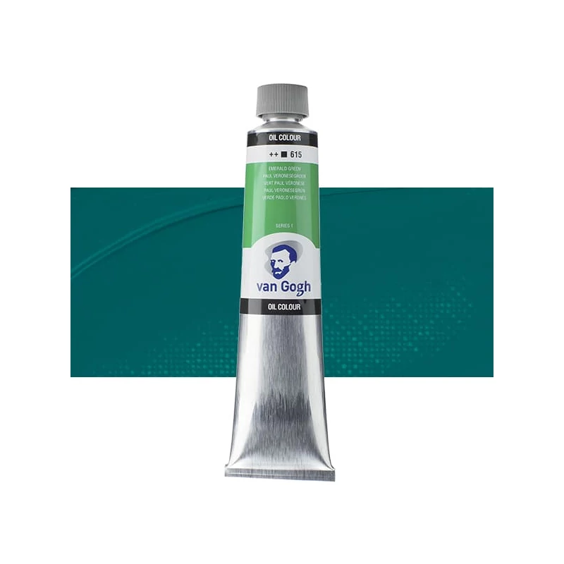 Talens Van Gogh uljana boja, 200 ml - 615, emerald green