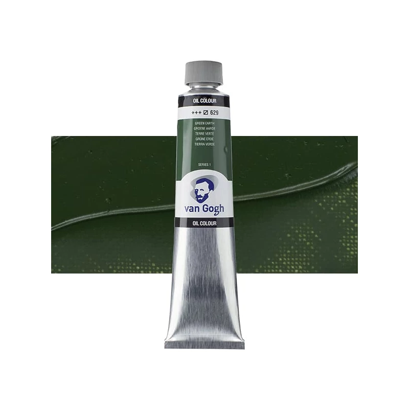 Talens Van Gogh uljana boja, 200 ml - 629, green earth