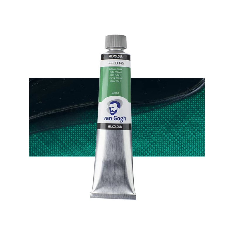 Talens Van Gogh uljana boja, 200 ml - 675, phthalo green