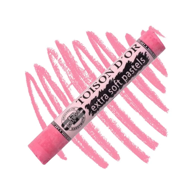 Toison d'Or 8550 ekstra meka praškasta pastelna kreda - 173, damask pink