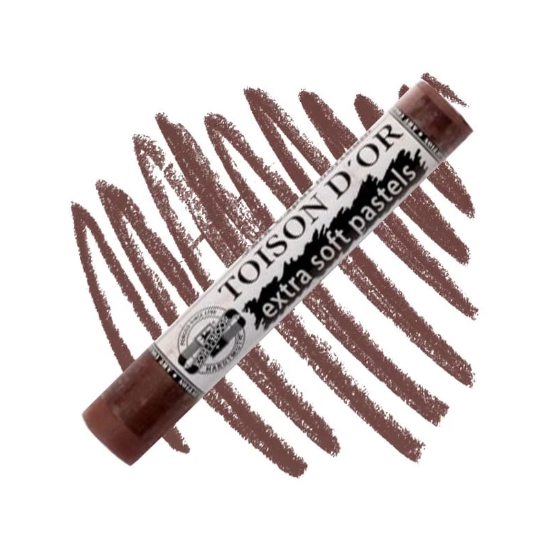 Toison d'Or 8550 ekstra meka praškasta pastelna kreda - 214, caput mortuum dark
