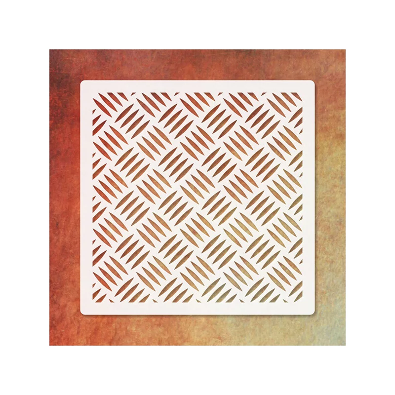 3D šablona za teksturiranje, 9,5x9,5 cm - 002