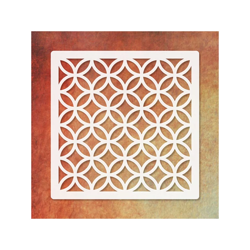 3D šablona za teksturiranje, 9,5x9,5 cm - 015