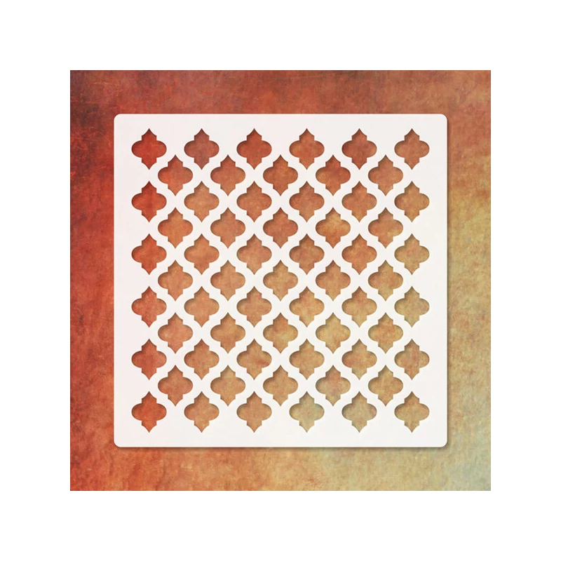 3D šablona za teksturiranje, 9,5x9,5 cm - 016