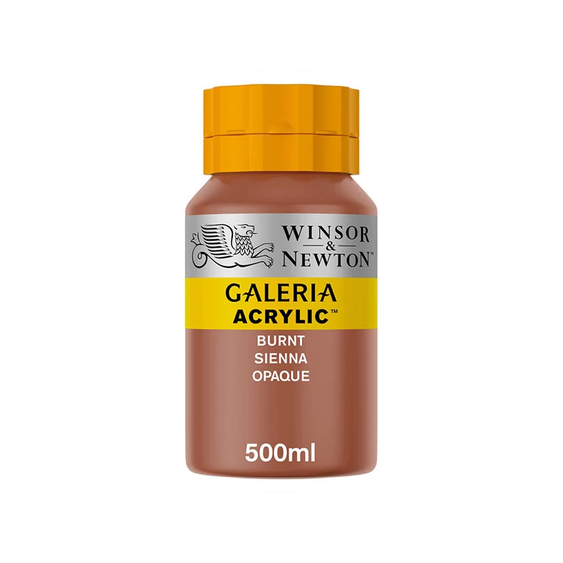 Winsor&Newton Galeria akrilna boja, 500 ml - 077, burnt sienna opaque