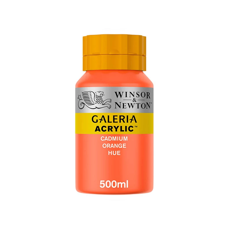 Winsor&Newton Galeria akrilna boja, 500 ml - 090, cadmium orange hue