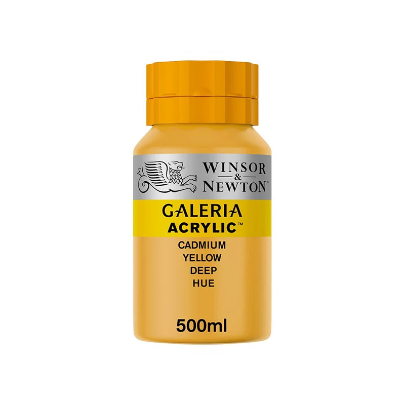 Winsor&Newton Galeria akrilna boja, 500 ml - 115, cadmium yellow deep hue