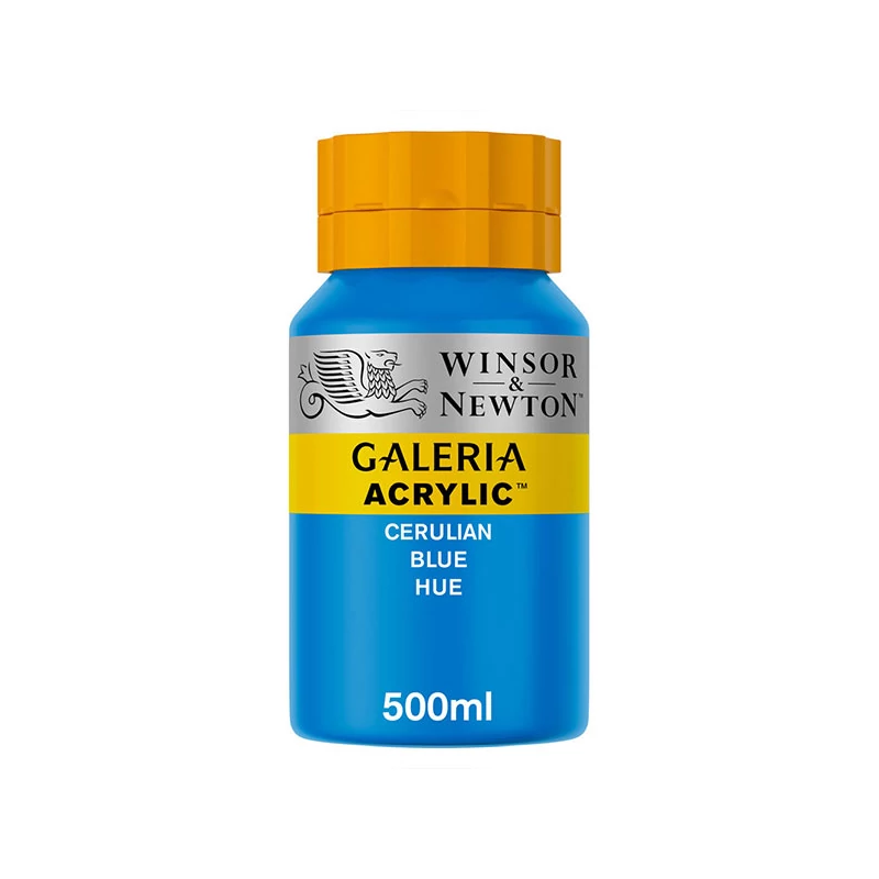 Winsor&Newton Galeria akrilna boja, 500 ml - 138, cerulean blue hue