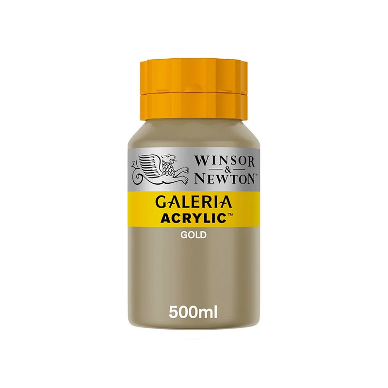 Winsor&Newton Galeria akrilna boja, 500 ml - 283, gold