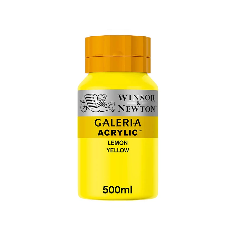 Winsor&Newton Galeria akrilna boja, 500 ml - 346, lemon yellow