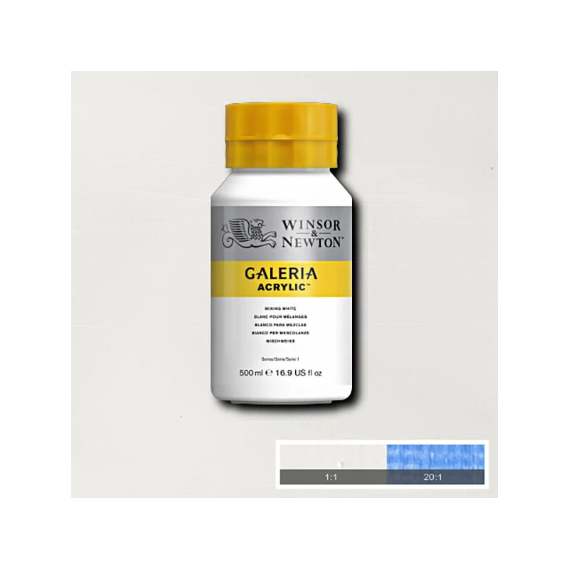 Winsor&Newton Galeria akrilna boja, 500 ml - 415, mixing white