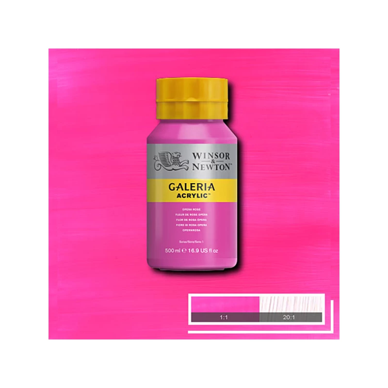 Winsor&Newton Galeria akrilna boja, 500 ml - 448, opera rose