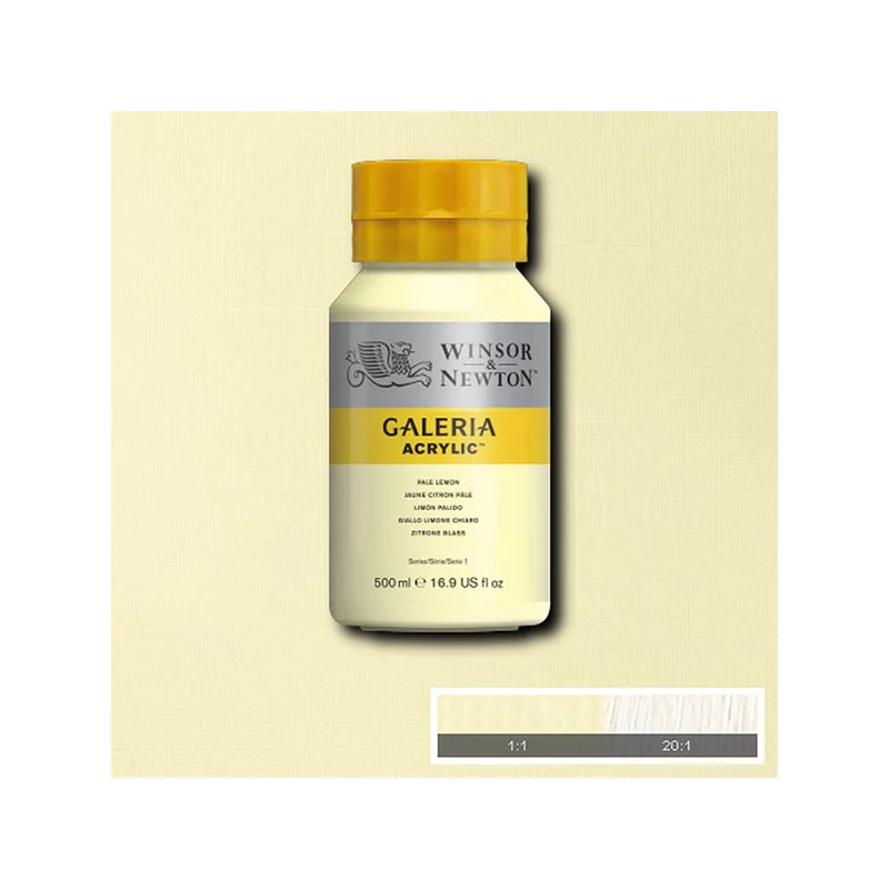 Winsor&Newton Galeria akrilna boja, 500 ml - 434, pale lemon