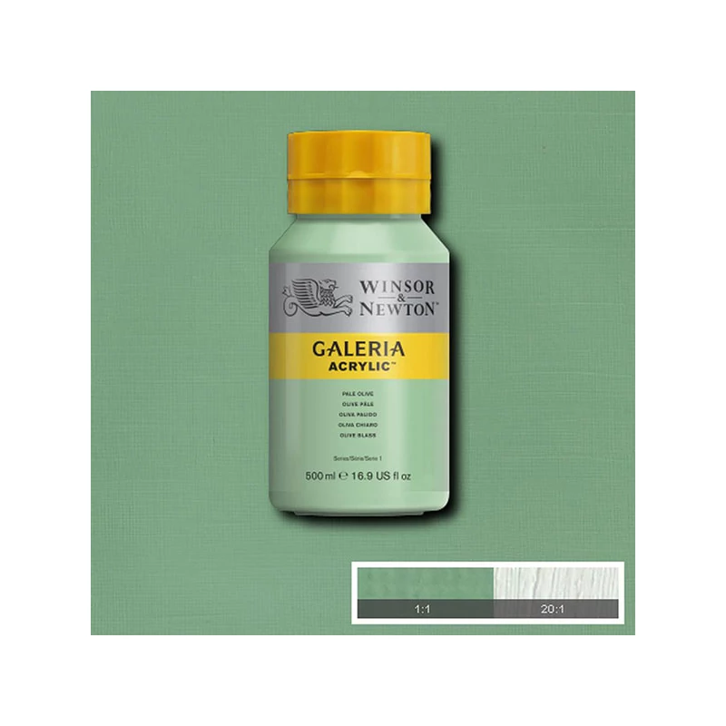 Winsor&Newton Galeria akrilna boja, 500 ml - 435, pale olive