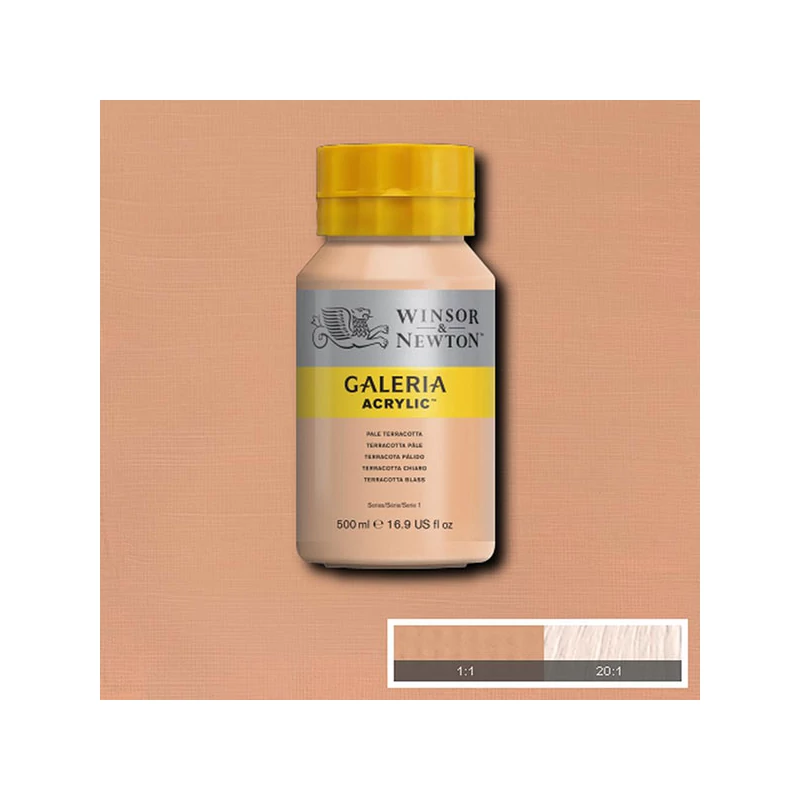 Winsor&Newton Galeria akrilna boja, 500 ml - 437, pale terracotta