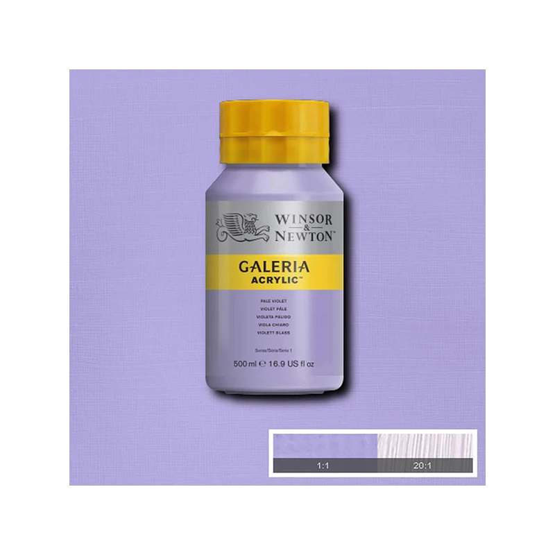 Winsor&Newton Galeria akrilna boja, 500 ml - 444, pale violet