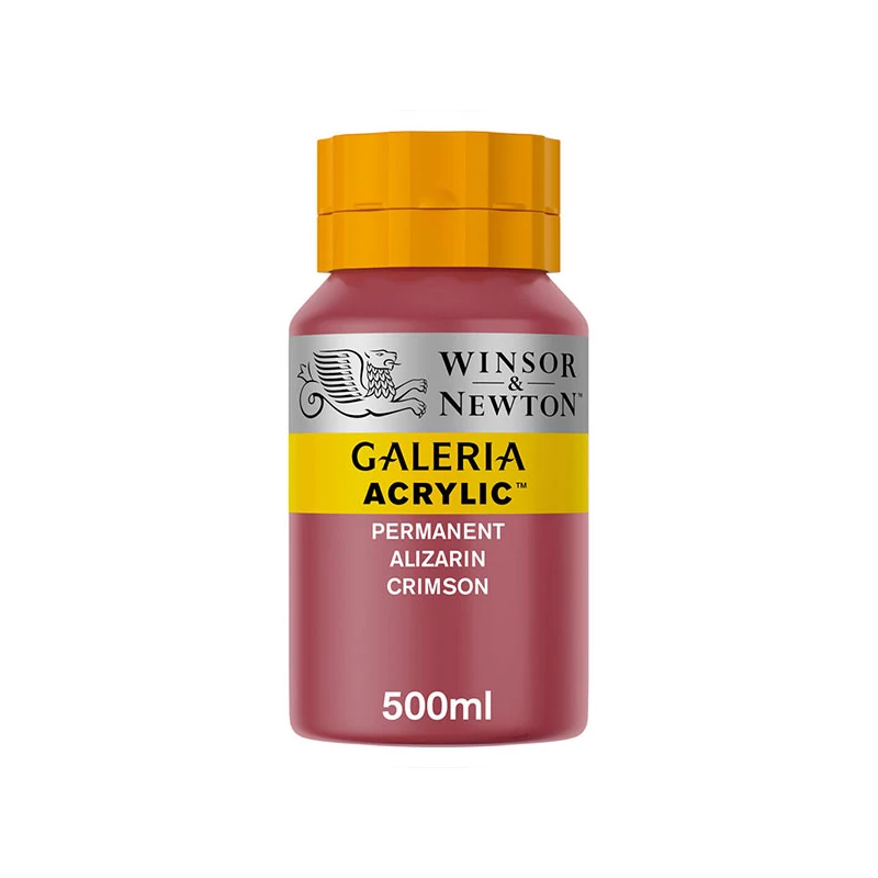 Winsor&Newton Galeria akrilna boja, 500 ml - 466, permanent alizarin crimson