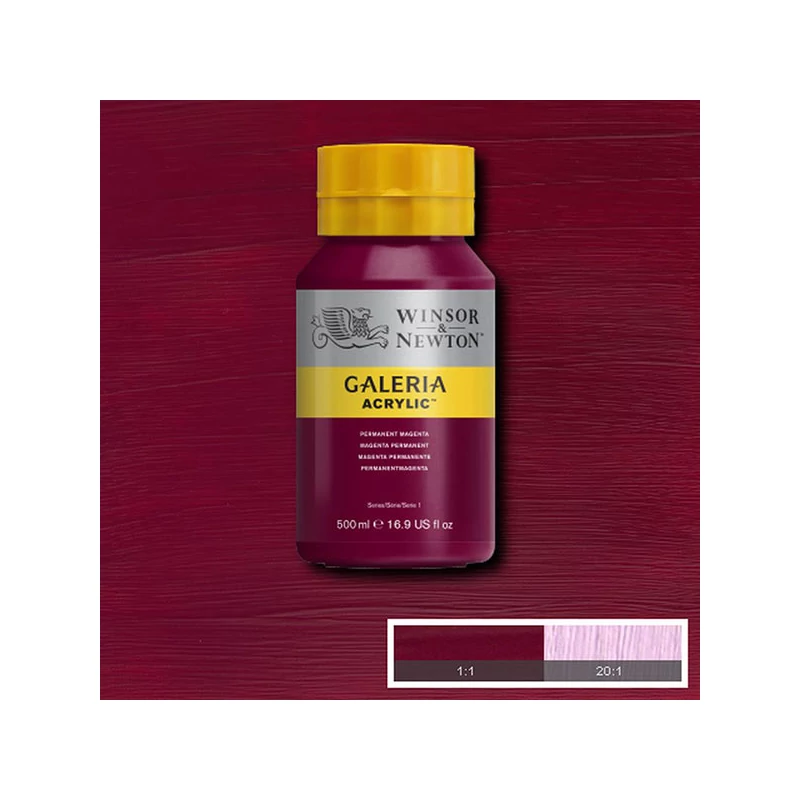 Winsor&Newton Galeria akrilna boja, 500 ml - 488, permanent magenta