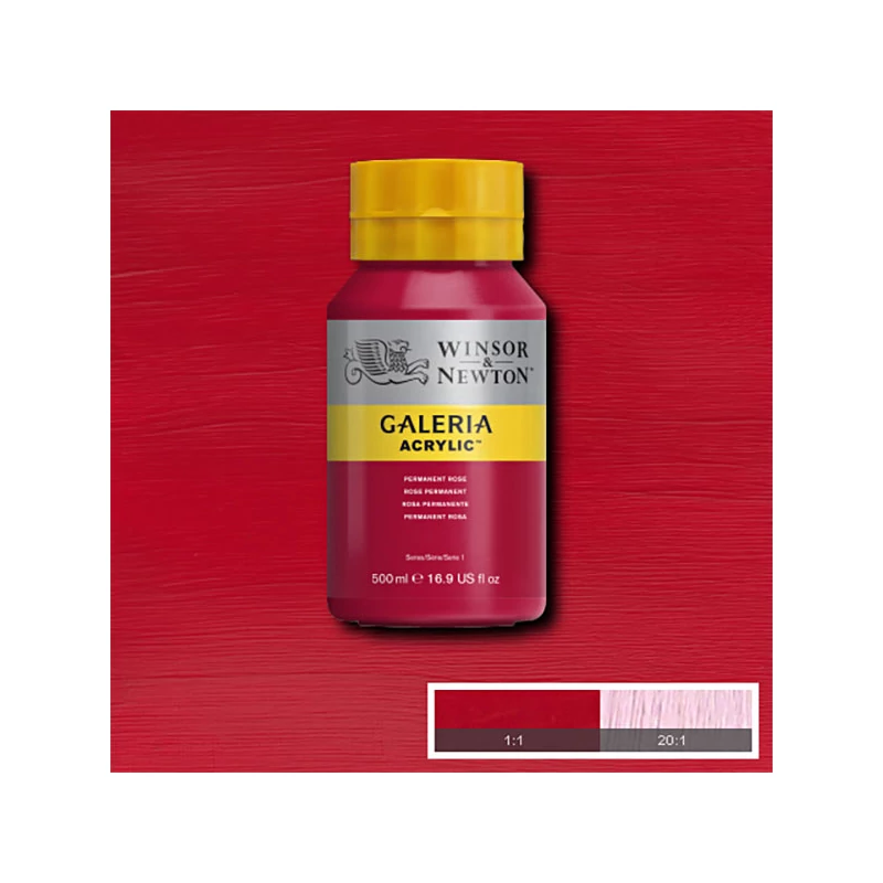Winsor&Newton Galeria akrilna boja, 500 ml - 502, permanent rose