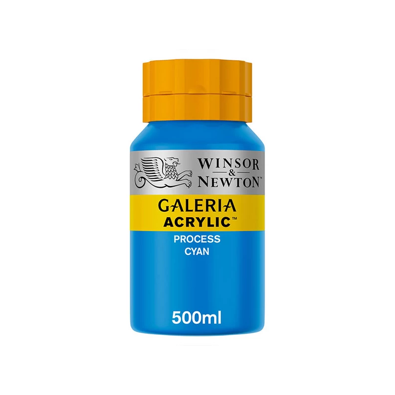 Winsor&Newton Galeria akrilna boja, 500 ml - 533, process cyan