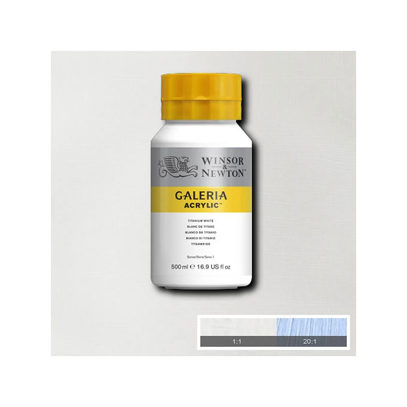 Winsor&Newton Galeria akrilna boja, 500 ml - 644, titanium white
