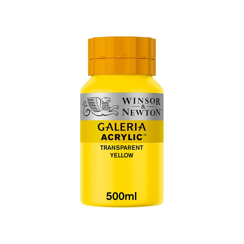 Winsor&Newton Galeria akrilna boja, 500 ml - 653, transparent yellow