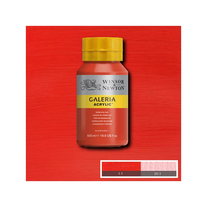 Winsor&Newton Galeria akrilna boja, 500 ml - 682, vermillion hue