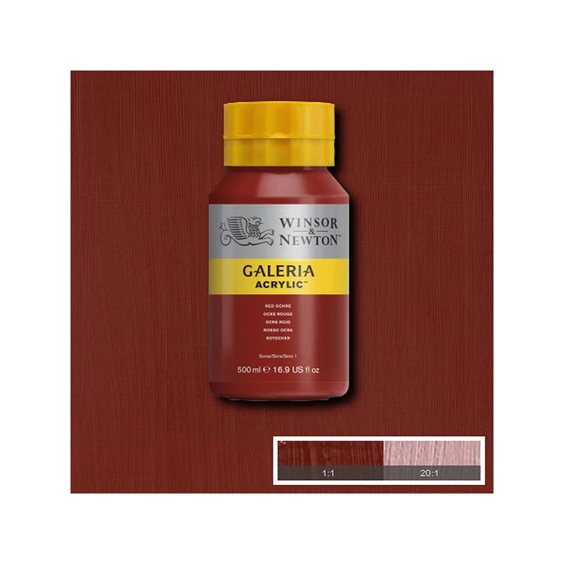Winsor&Newton Galeria akrilna boja, 500 ml - 564, red ochre