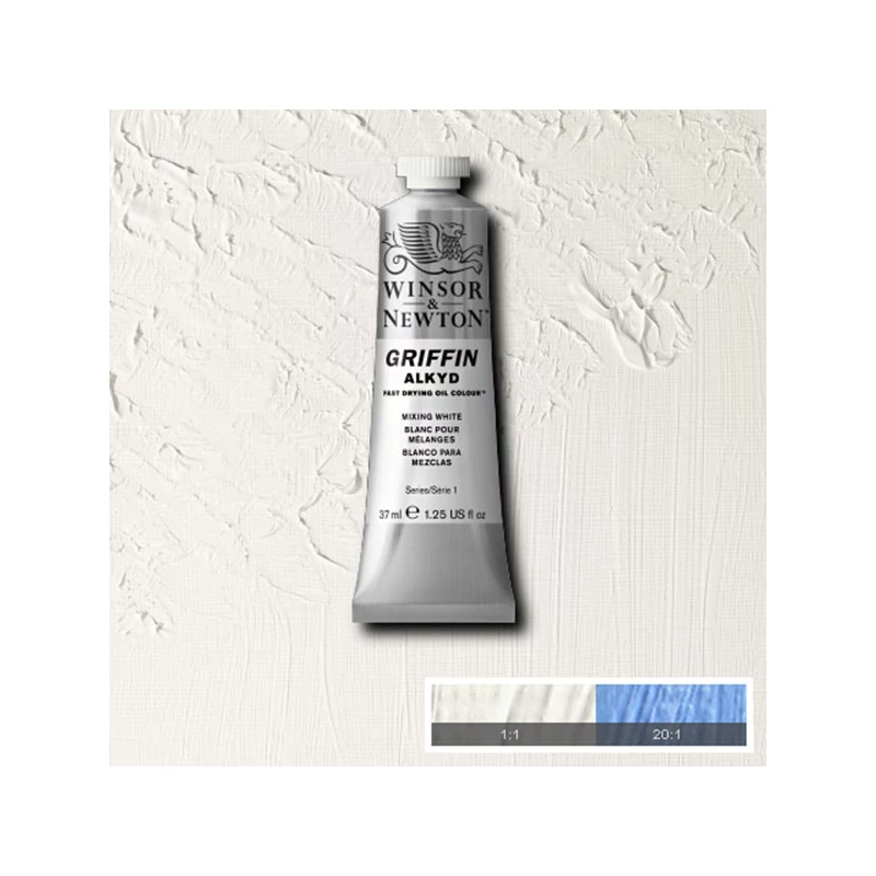 Winsor&Newton Griffin alkidna uljana boja, 37 ml - 415, mixing white