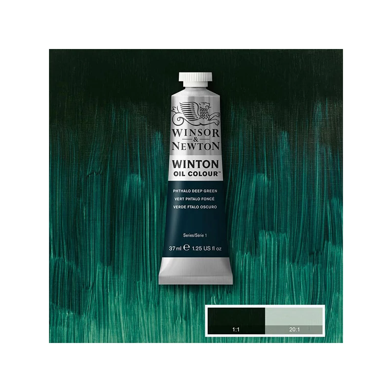 Winsor&Newton Winton uljana boja, 37 ml - 048, phthalo deep green
