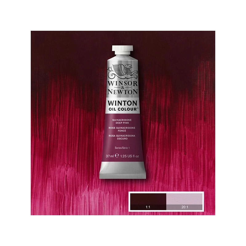 Winsor&Newton Winton uljana boja, 37 ml - 250, quinacridone deep pink