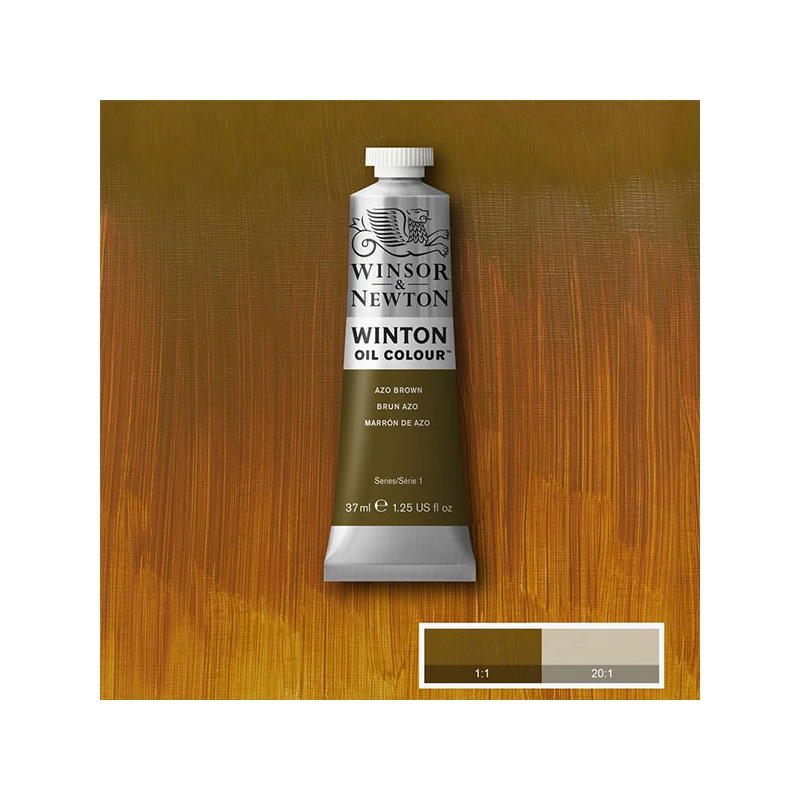 Winsor&Newton Winton uljana boja, 37 ml - 389, azo brown