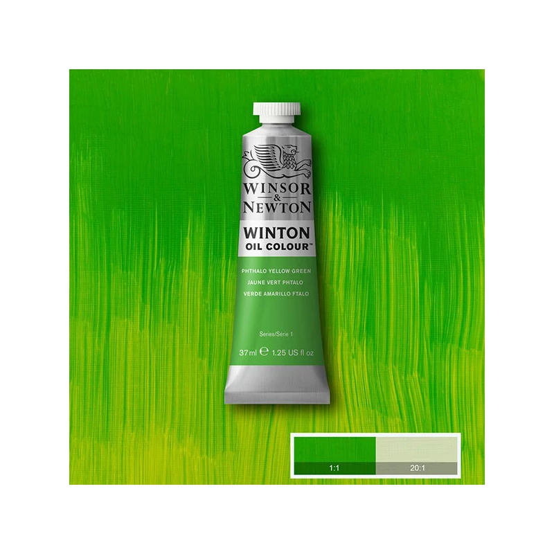 Winsor&Newton Winton uljana boja, 37 ml - 403, phthalo yellow green
