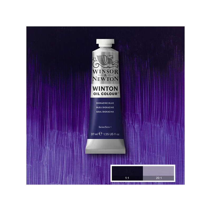 Winsor&Newton Winton uljana boja, 37 ml - 406, dioxazine blue